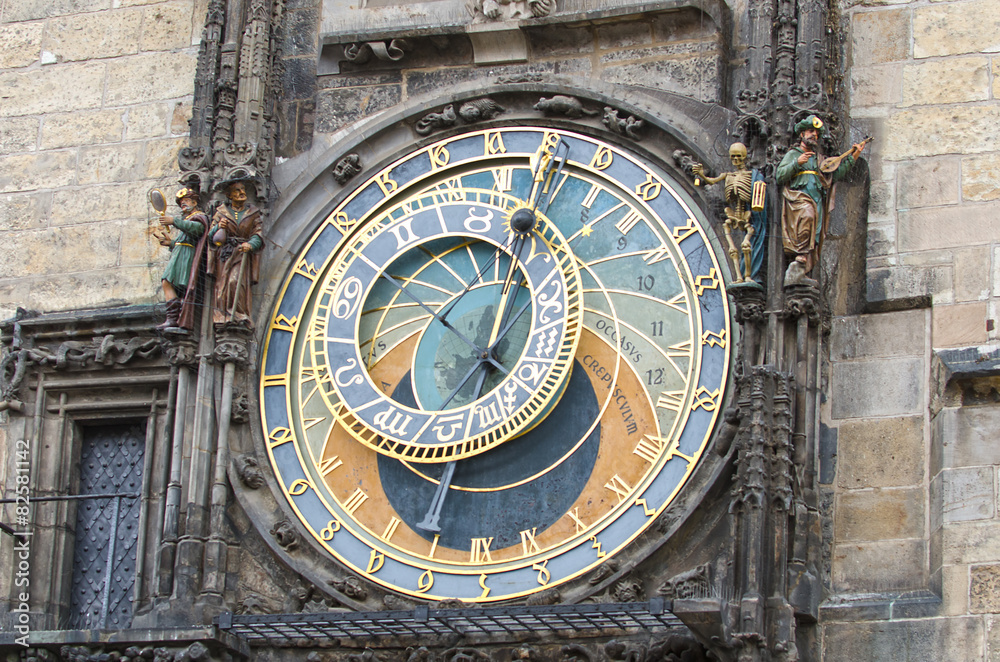 The Prague astronomical clock, or Prague orloj The Prague astronomical clock, or Prague orloj