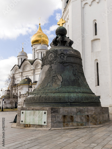 Tsar Bell in the Moscow Kremlin, Russia photo