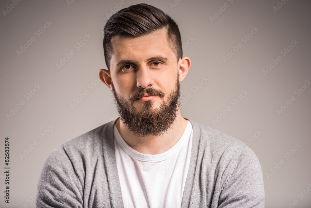 Bearded man Bearded man