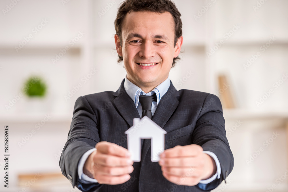 Naklejka premium Realtor