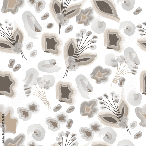 Flower seamless pattern