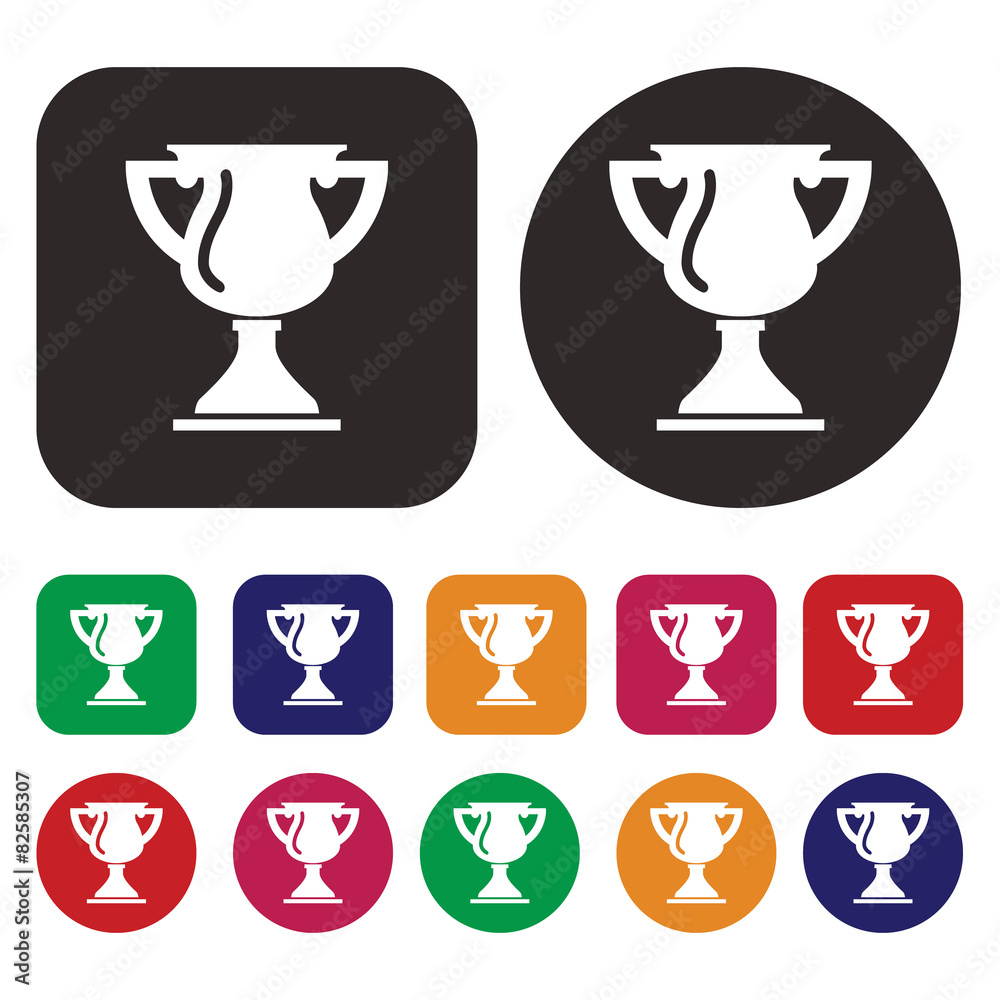 Trophy and award icon Trophy and award icon