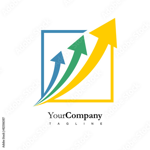 Free Download finance vector logo icon - GFXLoad