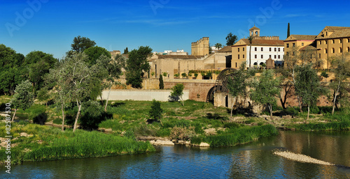 old water mil on Guadalquivir river, Cordoba, Spain