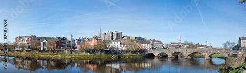 Enniscorthy Town Panoramic View Ireland