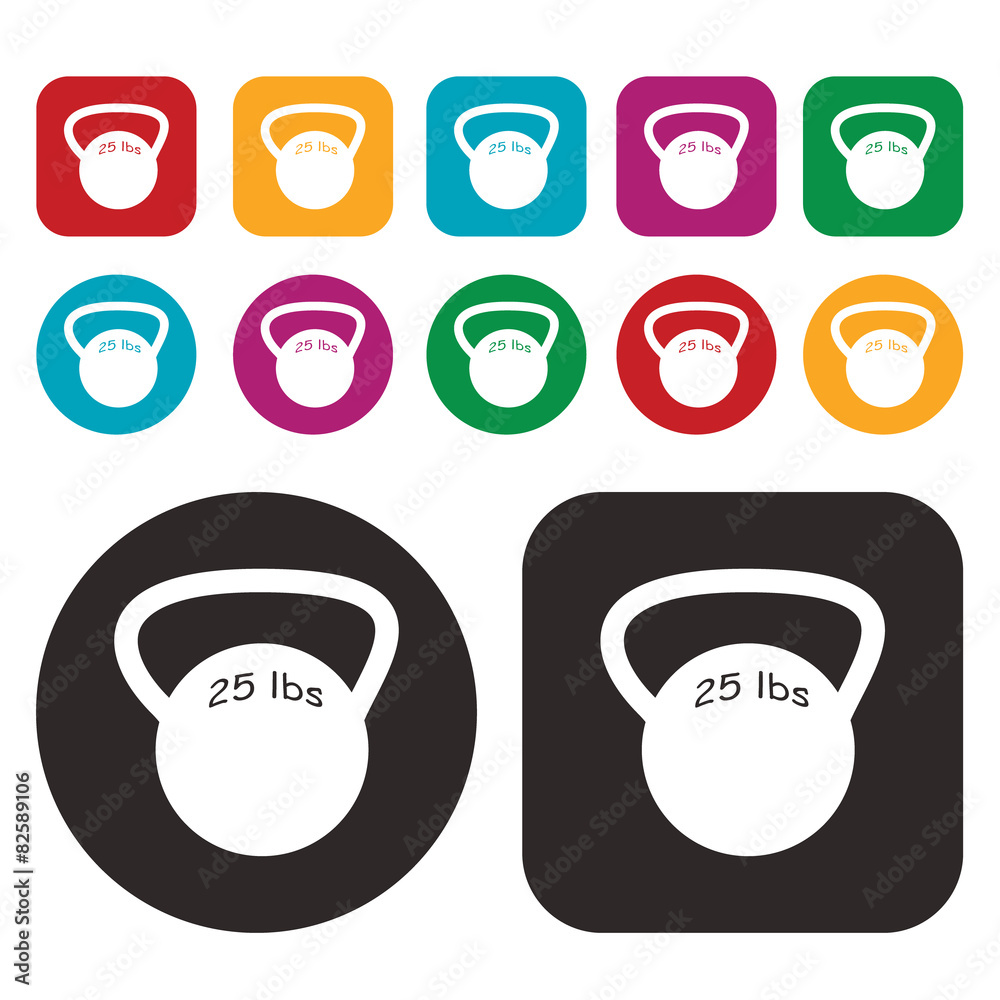 kettle bell icon