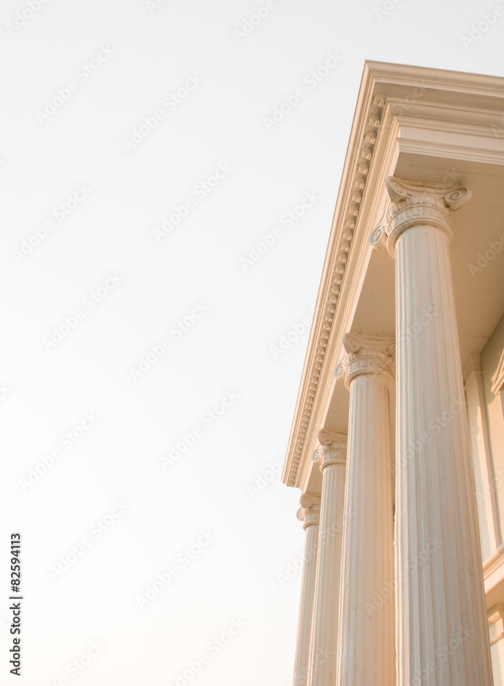 Fototapeta premium Doric columns