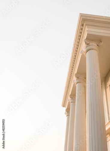 Doric columns
