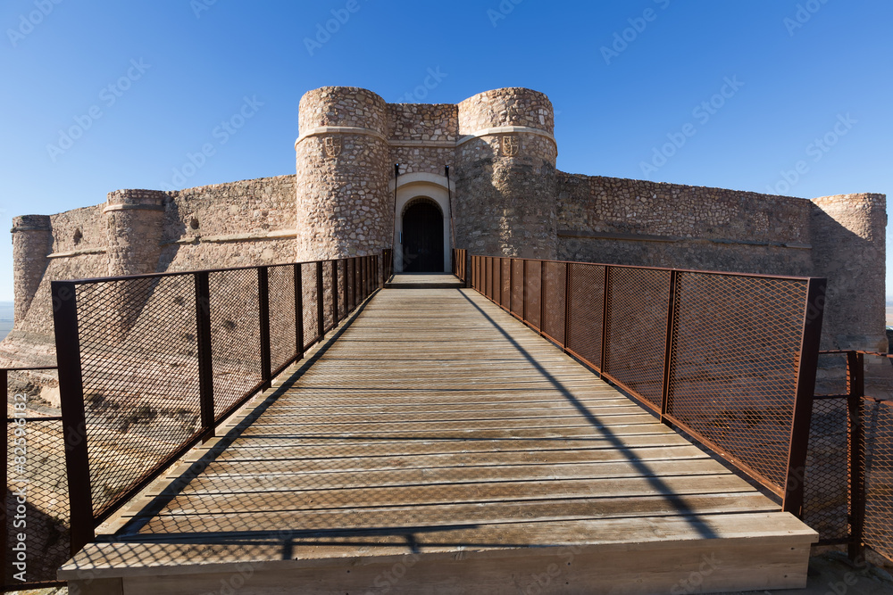 Gate of castle of Chinchilla