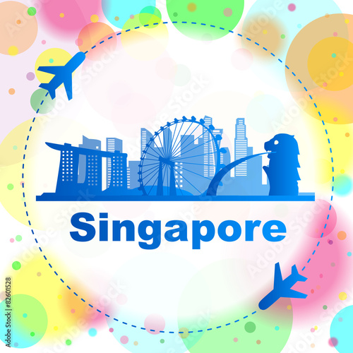 Photography Singapore skyline