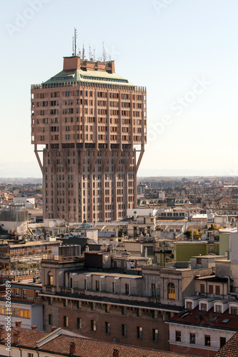 Velasca Tower in Milan photo