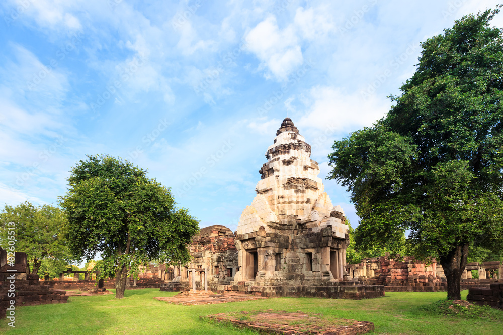Prasat Pha Nom Wan, ancient stone in Thailand Prasat Pha Nom Wan, ancient stone in Thailand