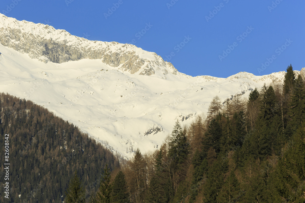 Mountain landscape, Adamello-Brenta Natural Park, Italy