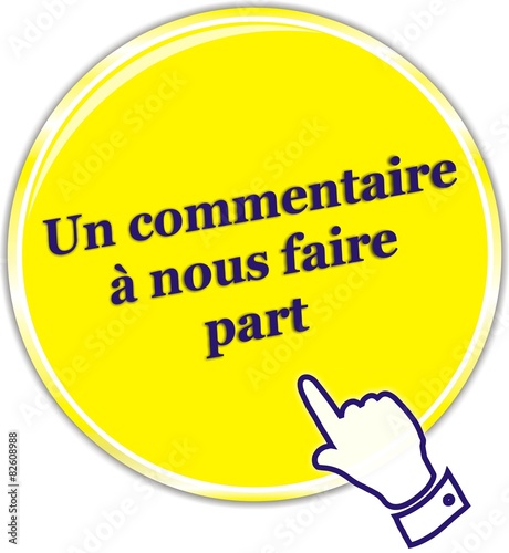bouton commentaire