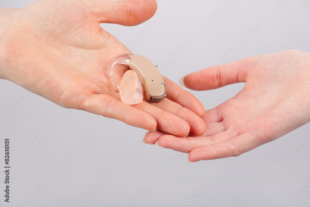 Adding a hearing aid Adding a hearing aid