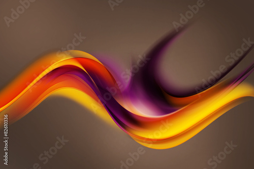 Awesome Abstract Waves #82610336