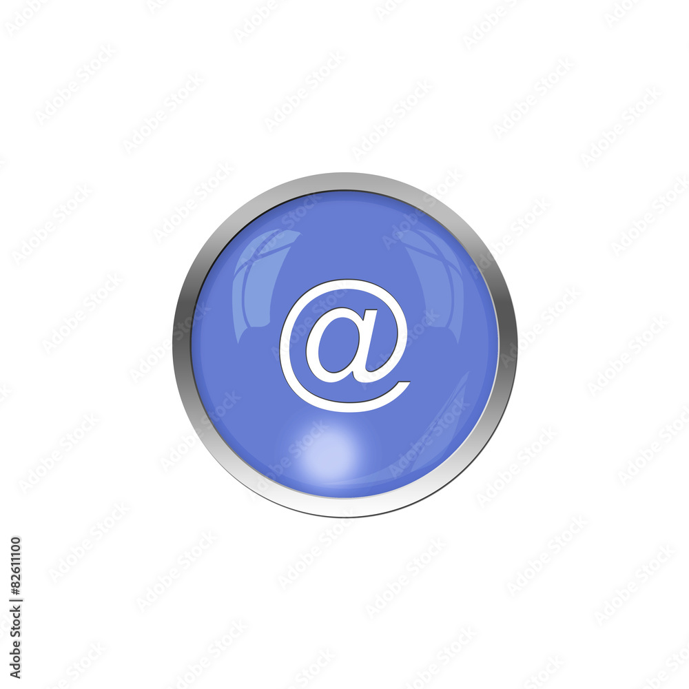 Button Blau - Internet Button Blau - Internet