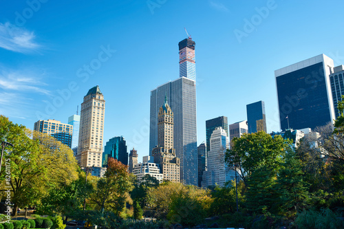 Obraz na płótnie New York view from Central Park