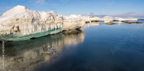 Arctic glacier landscape - Svalbard 
