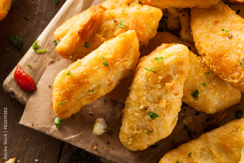 Crispy Fish and Chips Crispy Fish and Chips