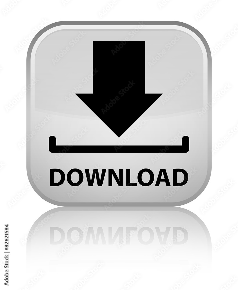 Download white square button