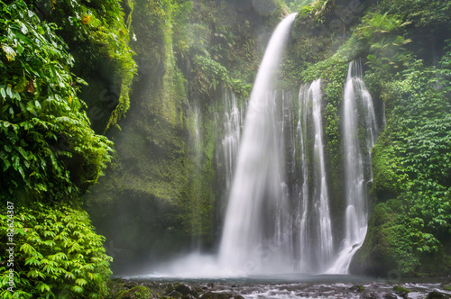 Air Terjun Tiu Kelep waterfall, Senaru, Lombok, Indonesia, Asia