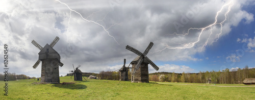 The storm over windmills
