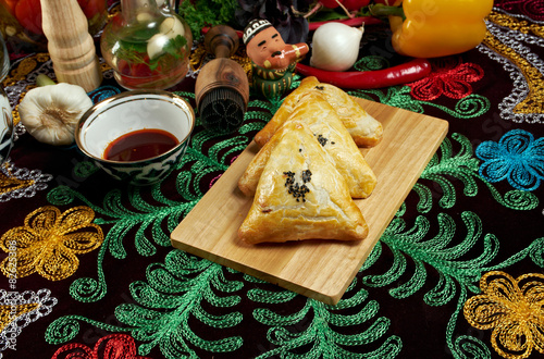 eastern food samsa photo