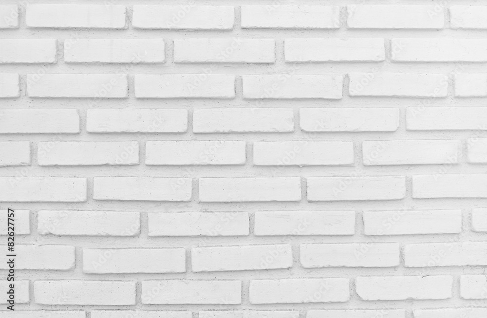 White misty brick wall for background or texture White misty brick wall for background or texture