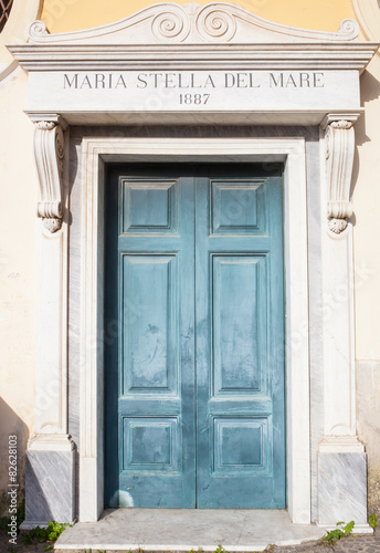 Door of Mary Star of the Sea in Sorrento, Italy. © Antonio Gravante