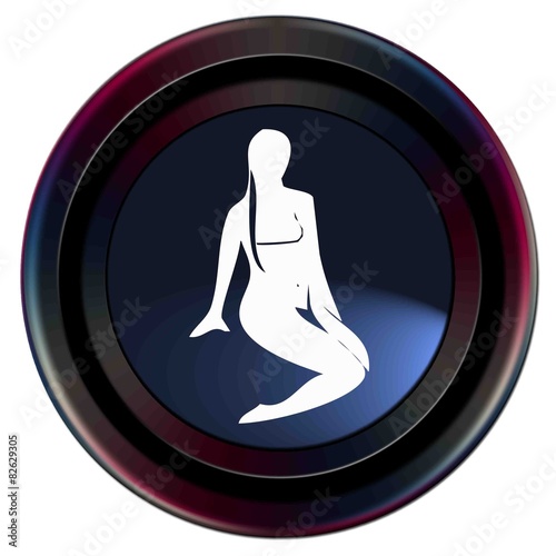 Zodiaque vierge rond