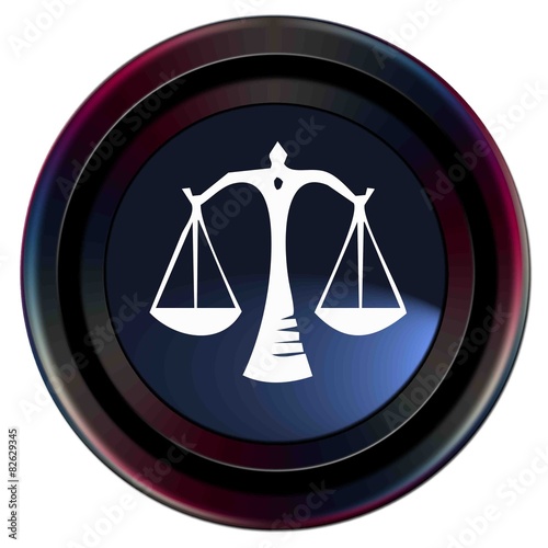 Zodiaque balance rond
