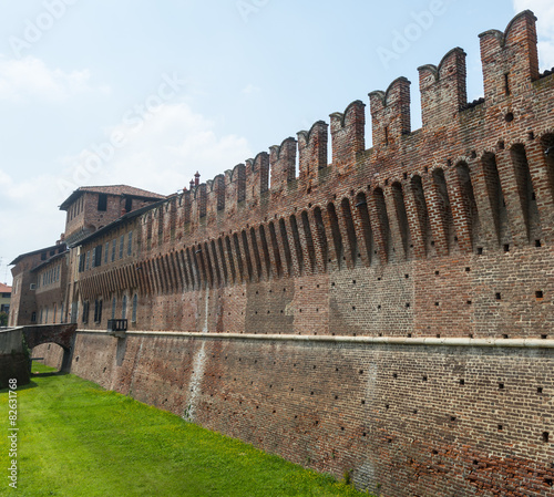 Cuadro en lienzo Galliate, Castle
