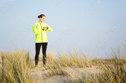 Woman Doing Sports Outdoors