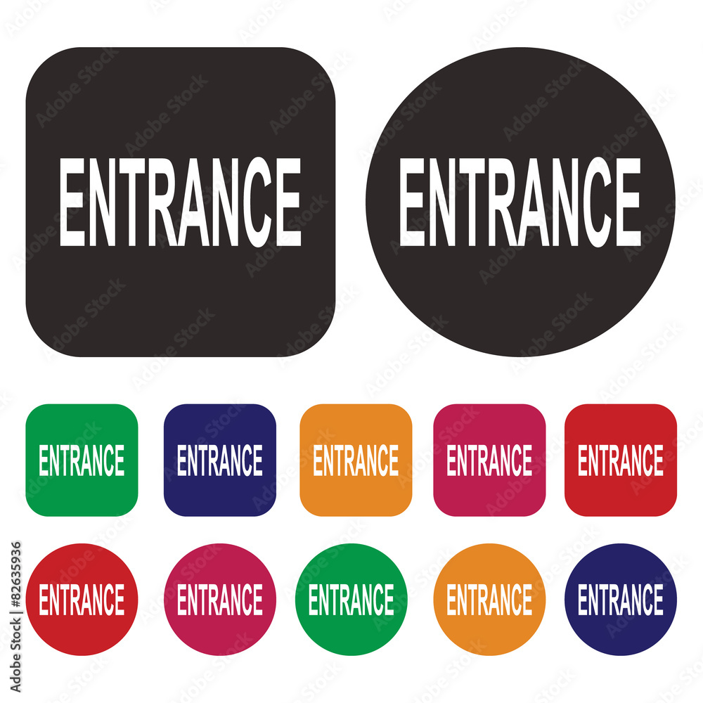 entrance icon entrance icon