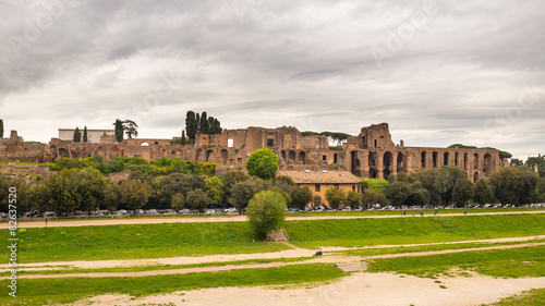 Panorama of Circo Massimo in Rome, Italy © fabio lamanna