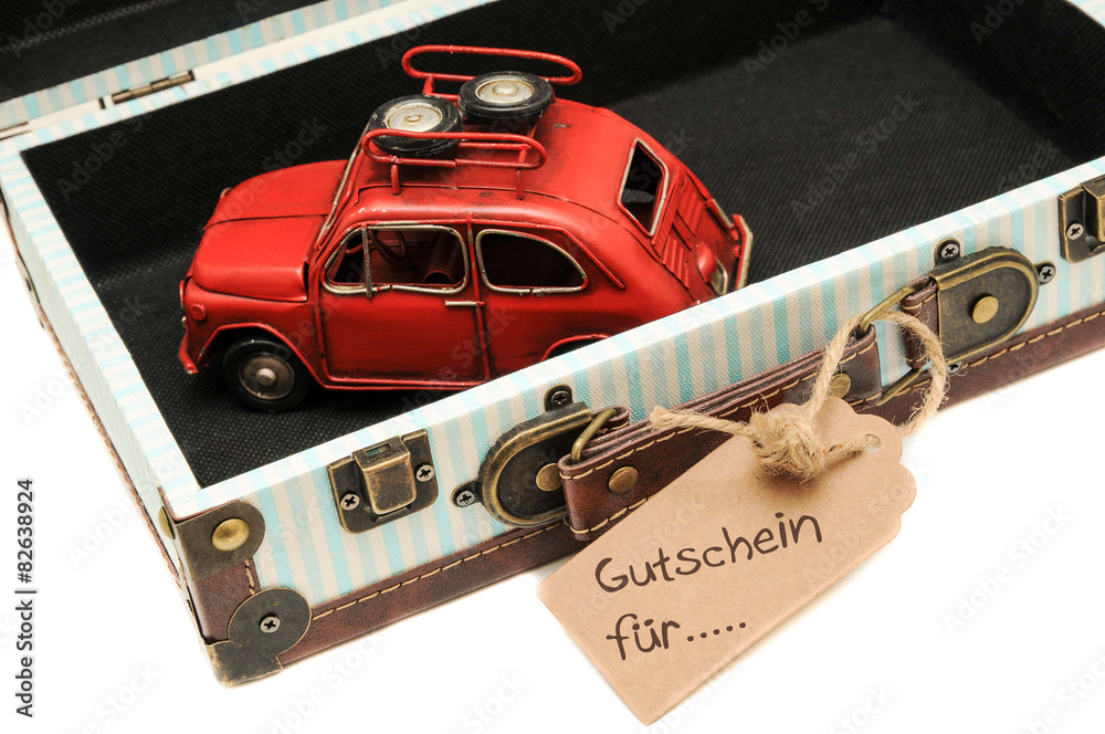 Fototapeta premium koffer 