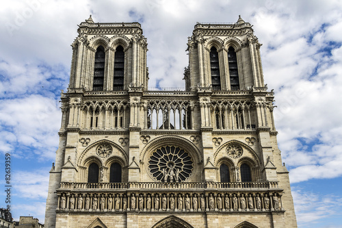 Cathedral Notre Dame de Paris - Gothic, Roman Catholic cathedral