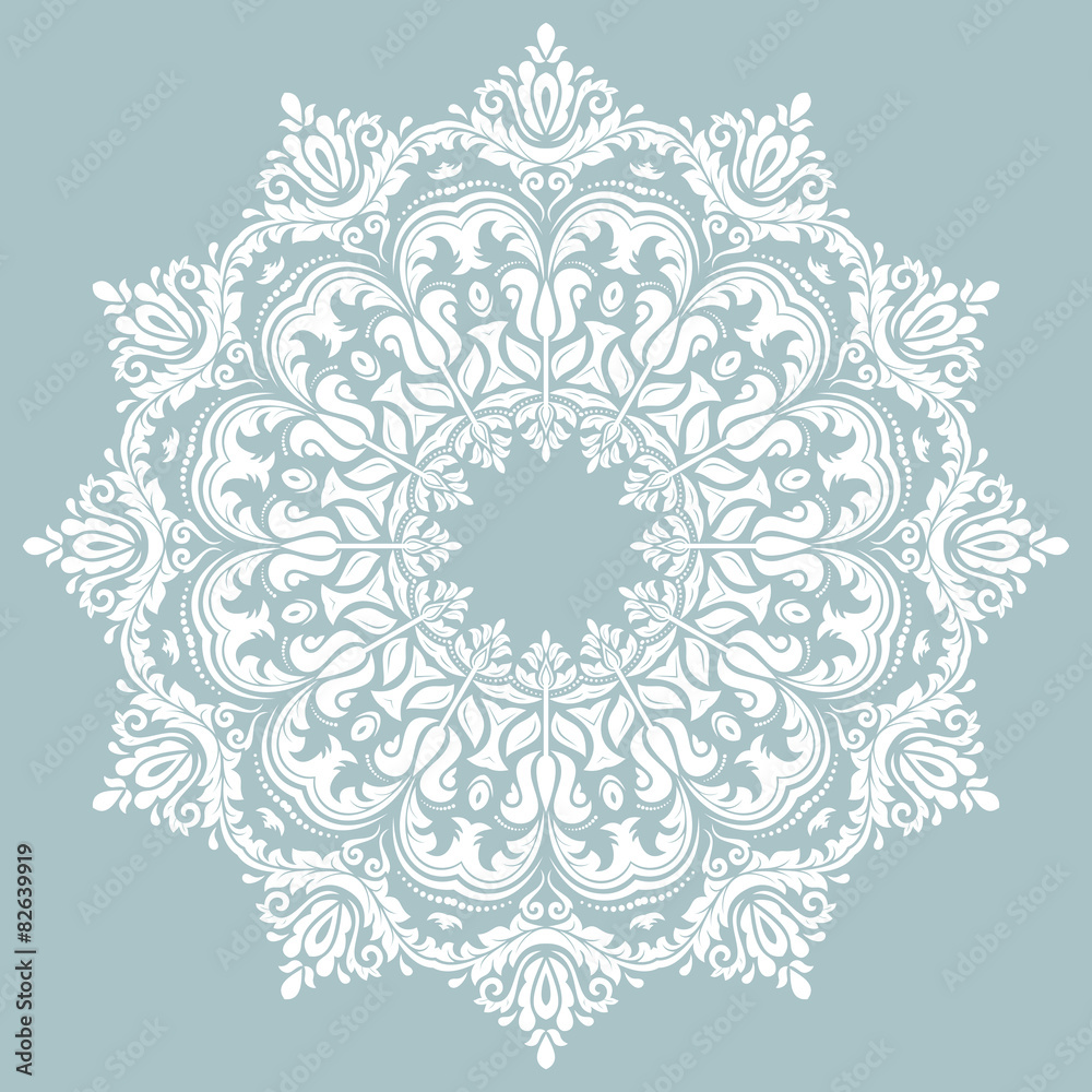 Floral Vector Abstract Pattern