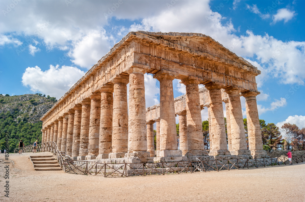Temple dorique de Segeste, Italie Temple dorique de Segeste, Italie