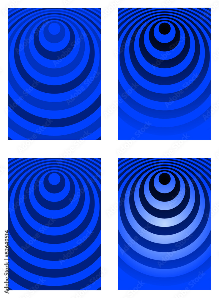 Fondo ondas azul violeta