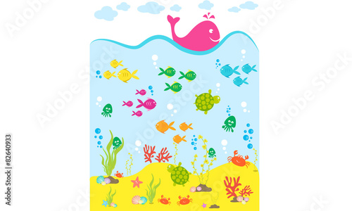 Sea Life Background 