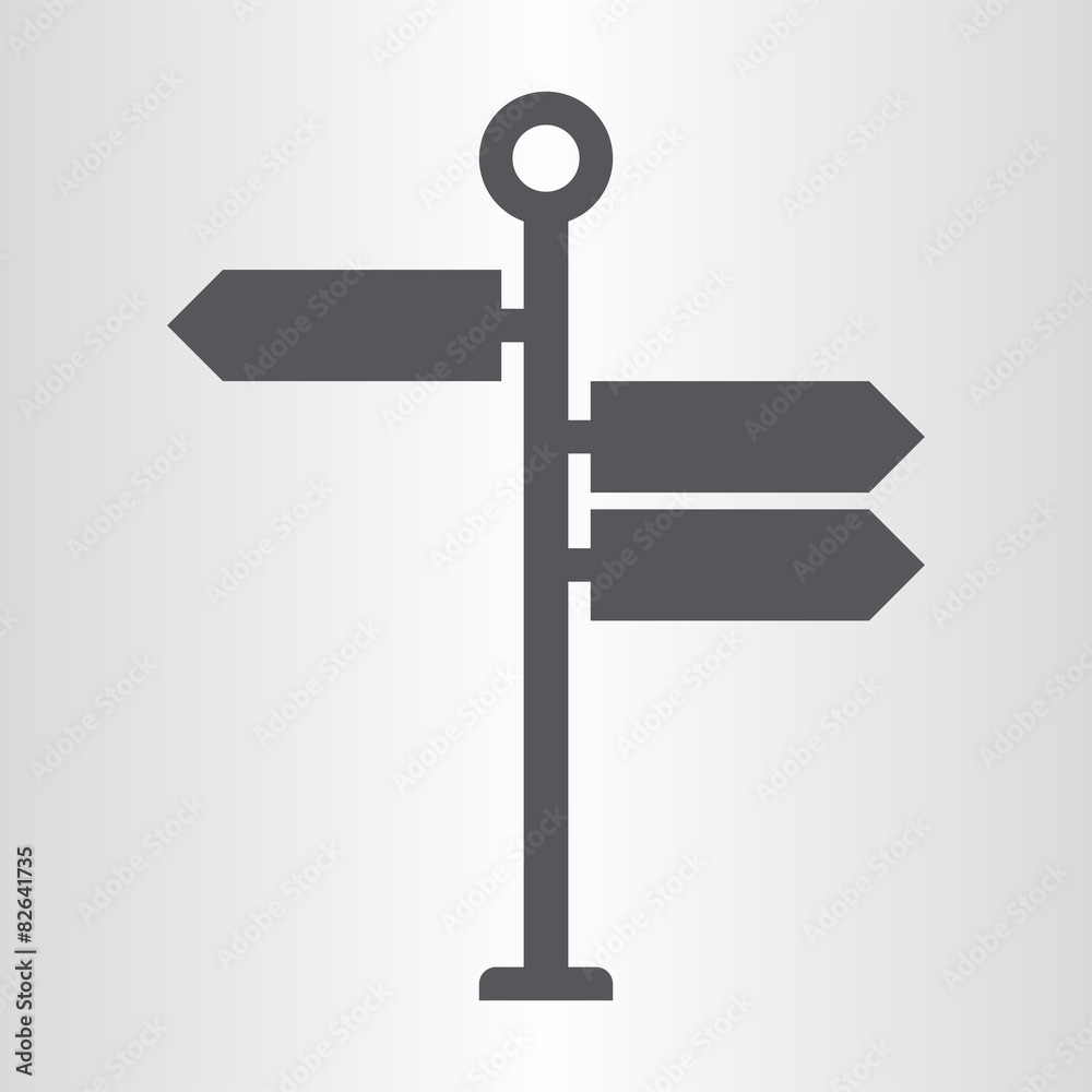 Signpost icon