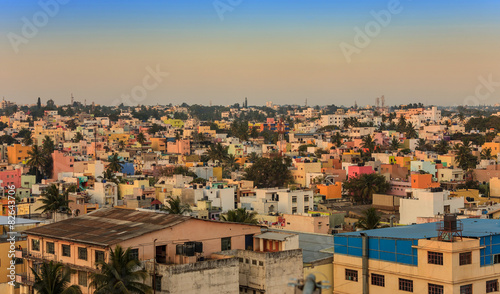 Fototapeta Naklejka Na Ścianę i Meble -  Bangalore City skyline, India