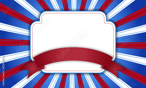 4th of July independence day background.