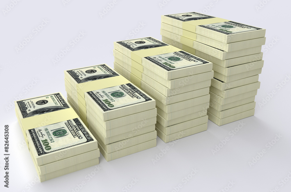 Big money stack. Finance concepts Big money stack. Finance concepts