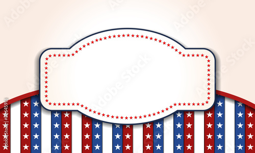 4th of July independence day background.