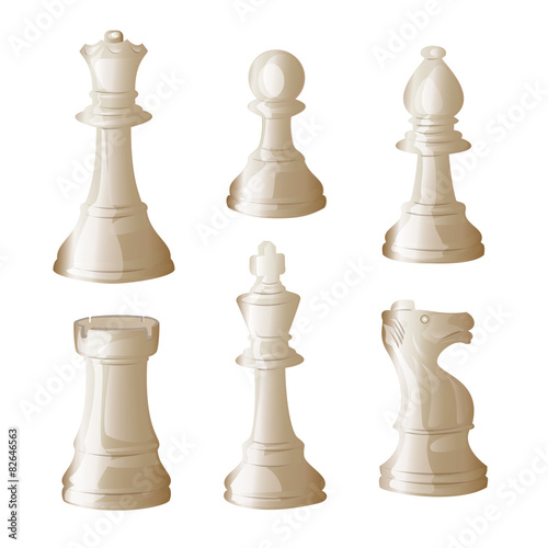 White chess photo