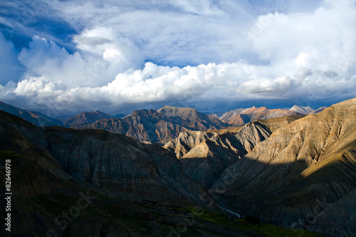 Himalaya Mountain landscape in Dolpo region, Nepal