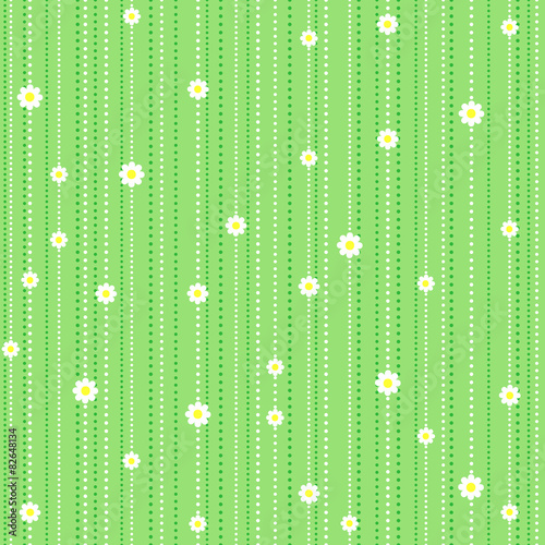 Seamless pattern with flowers